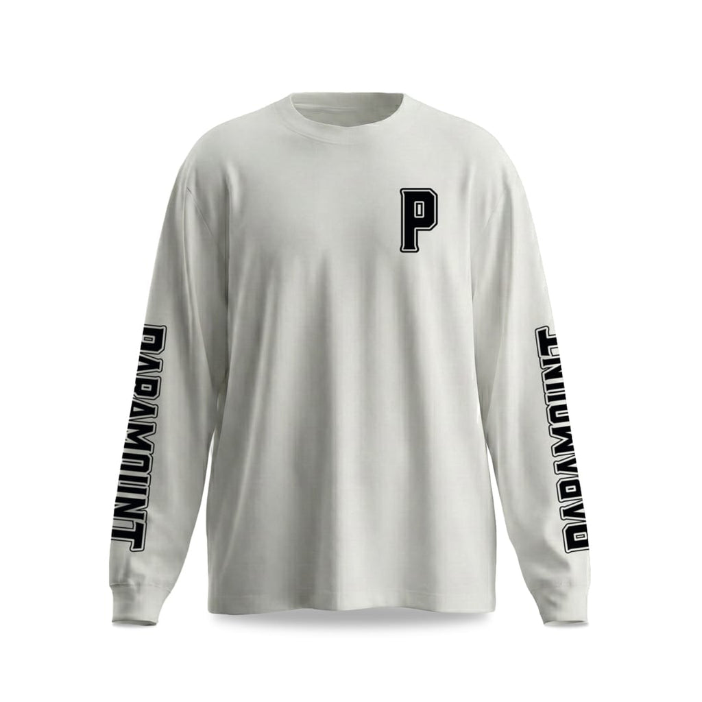 Capital P Long Sleeve-White