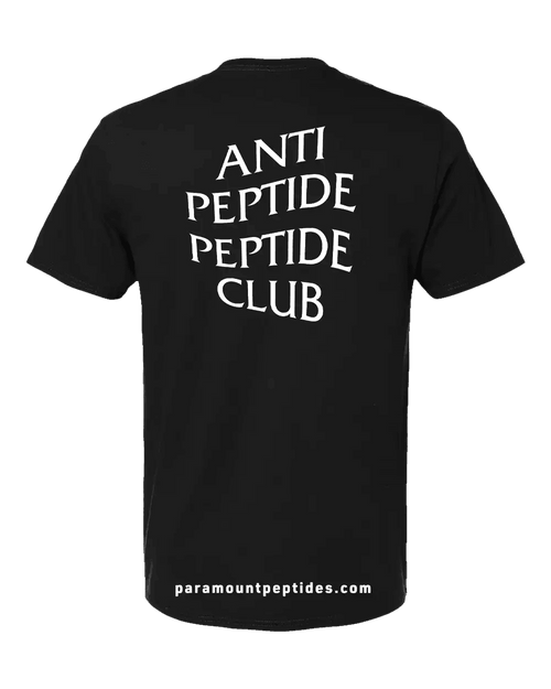 Anti Peptide Peptide Club T-Shirt - Black