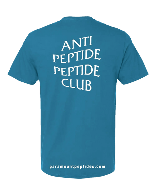Anti Peptide Peptide Club T-Shirt - Blue