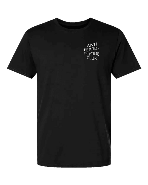 Anti Peptide Peptide Club T-Shirt - Black