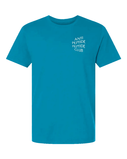 Anti Peptide Peptide Club T-Shirt - Blue