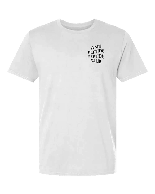 Anti Peptide Peptide Club T-Shirt - White